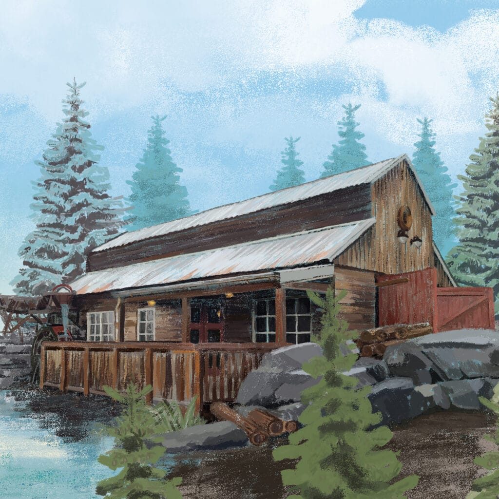 Mega groot doek detail 5